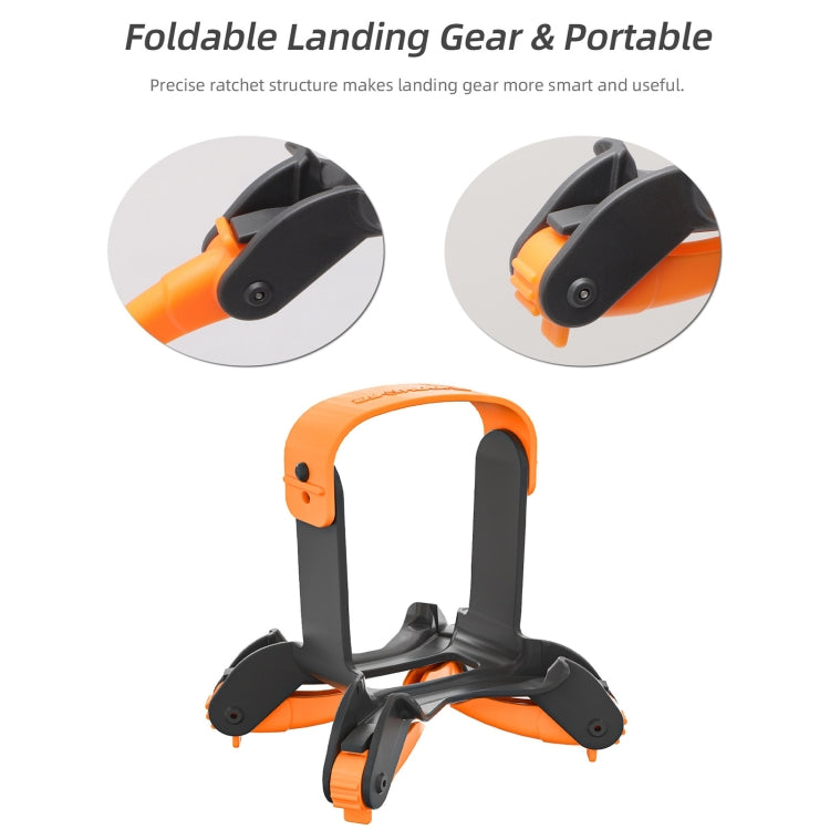 For DJI AVATA 2 Sunnylife LG797 Landing Gear Extensions Heightened Spider Gears Support Leg (Orange) -  by Sunnylife | Online Shopping UK | buy2fix