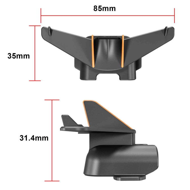 For DJI Avata 2 STARTRC Battery Quick-release Flying Tail Cover (Black) - Other by STARTRC | Online Shopping UK | buy2fix