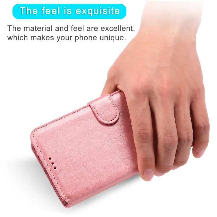 For OPPO A53 / A53S / A32 Classic Calf Texture PU + TPU Horizontal Flip Leather Case, with Holder & Card Slots & Wallet(Rose Gold) - OPPO Cases by buy2fix | Online Shopping UK | buy2fix