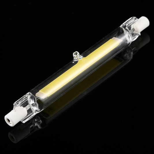 R7S 110V 7W 118mm COB LED Bulb Glass Tube Replacement Halogen Lamp Spot Light(4000K Natural White Light) - LED Blubs & Tubes by buy2fix | Online Shopping UK | buy2fix