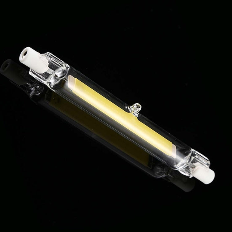 R7S 110V 13W 118mm COB LED Bulb Glass Tube Replacement Halogen Lamp Spot Light(6000K White Light) - LED Blubs & Tubes by buy2fix | Online Shopping UK | buy2fix