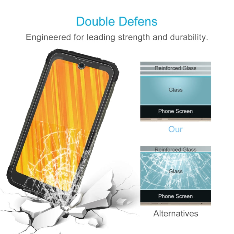 For Doogee S59 50 PCS 0.26mm 9H 2.5D Tempered Glass Film - Others by buy2fix | Online Shopping UK | buy2fix