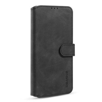 For Xiaomi Redmi Note 9 5G DG.MING Retro Oil Side Horizontal Flip Leather Case with Holder & Card Slots & Wallet(Black) - Xiaomi Cases by DG.MING | Online Shopping UK | buy2fix