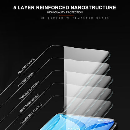 For Xiaomi Mi Mix 4 UV Liquid Curved Full Glue Tempered Glass Film -  by buy2fix | Online Shopping UK | buy2fix