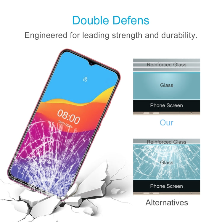 For Ulefone Note 10 50 PCS 0.26mm 9H 2.5D Tempered Glass Film - Ulefone Tempered Glass by buy2fix | Online Shopping UK | buy2fix