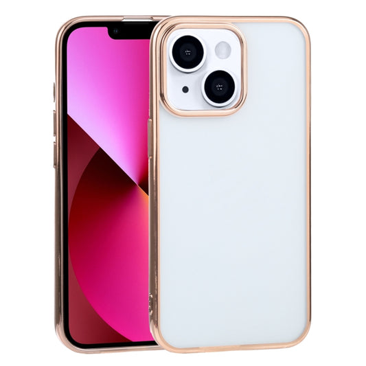 For iPhone 13 Ultra-thin Electroplating TPU Protective Case(Rose Gold) - iPhone 13 Cases by buy2fix | Online Shopping UK | buy2fix