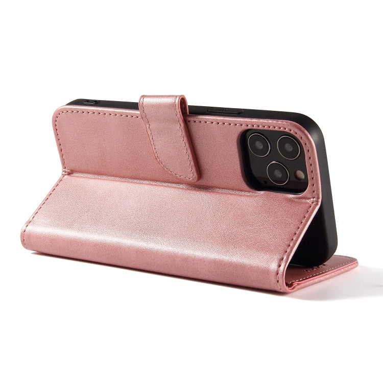 For iPhone 13 Pro Calf Texture Buckle Horizontal Flip Leather Case with Holder & Card Slots & Wallet (Rose Gold) - iPhone 13 Pro Cases by buy2fix | Online Shopping UK | buy2fix