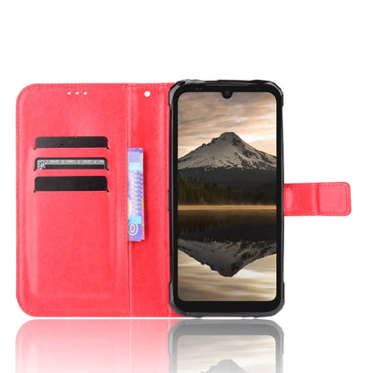 For Doogee S86 / S86 Pro Crazy Horse Texture Horizontal Flip Leather Case with Holder & Card Slots & Lanyard(Red) - More Brand by buy2fix | Online Shopping UK | buy2fix