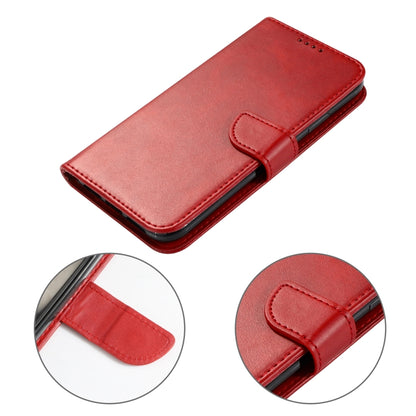 For Xiaomi Redmi 9C Calf Texture Buckle Horizontal Flip Leather Case with Holder & Card Slots & Wallet(Red) - Xiaomi Cases by buy2fix | Online Shopping UK | buy2fix