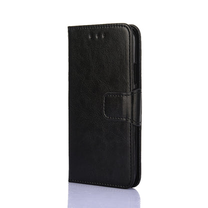 For Ulefone Note 10 Crystal Texture Horizontal Flip Leather Case with Holder & Card Slots & Wallet(Black) - Ulefone Cases by buy2fix | Online Shopping UK | buy2fix