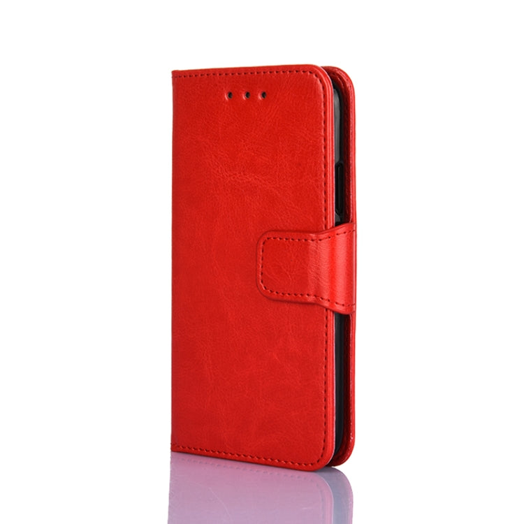 For Motorola Moto G30 Crystal Texture Horizontal Flip Leather Case with Holder & Card Slots & Wallet(Red) - Motorola Cases by buy2fix | Online Shopping UK | buy2fix