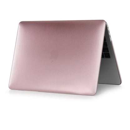 Laptop Metal Style Protective Case For MacBook Pro 16.2 inch A2485 2021(Rose Gold) - MacBook Pro Cases by buy2fix | Online Shopping UK | buy2fix