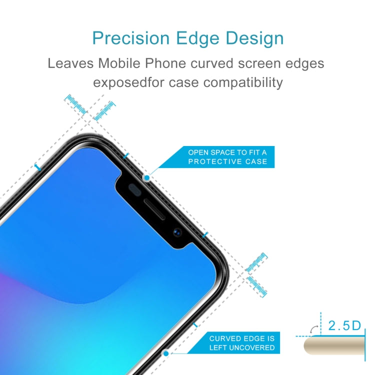 50 PCS 0.26mm 9H 2.5D Tempered Glass Film For Doogee X70 - For Doogee by buy2fix | Online Shopping UK | buy2fix