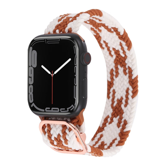 Nylon Braid Strap Watch Band For Apple Watch Ultra 49mm&Watch Ultra 2 49mm / Series 9&8&7 45mm / SE 3&SE 2&6&SE&5&4 44mm / 3&2&1 42mm(20) - Watch Bands by buy2fix | Online Shopping UK | buy2fix