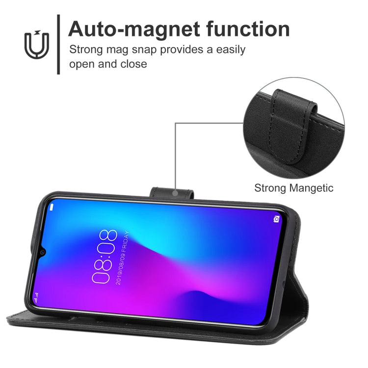 Leather Phone Case For Doogee N20 Pro(Black) - More Brand by buy2fix | Online Shopping UK | buy2fix