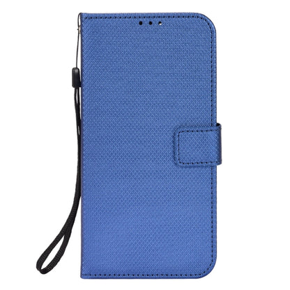 For Ulefone Armor X9 Diamond Texture Leather Phone Case(Blue) - Ulefone Cases by buy2fix | Online Shopping UK | buy2fix