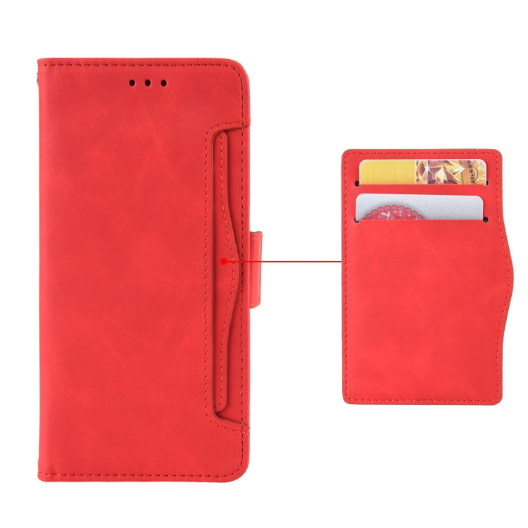 For Doogee S96 Pro Skin Feel Calf Pattern Leather Phone Case(Red) - Doogee Cases by buy2fix | Online Shopping UK | buy2fix