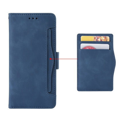 For Ulefone Armor 8 Skin Feel Calf Pattern Leather Phone Case(Blue) - Ulefone Cases by buy2fix | Online Shopping UK | buy2fix