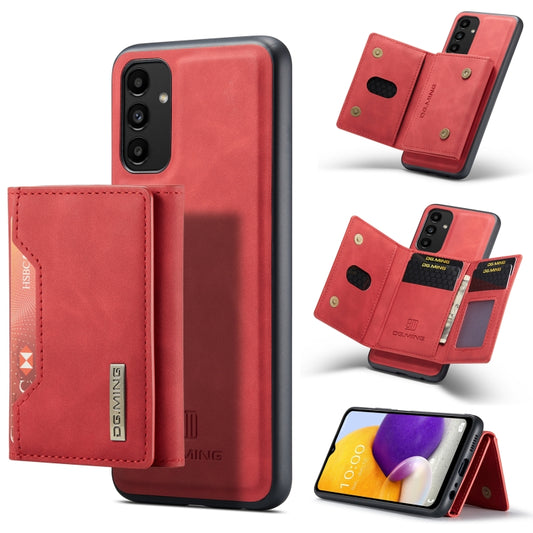 For Samsung Galaxy A13 4G DG.MING M2 Series 3-Fold Multi Card Bag + Phone Case(Red) - Galaxy Phone Cases by DG.MING | Online Shopping UK | buy2fix