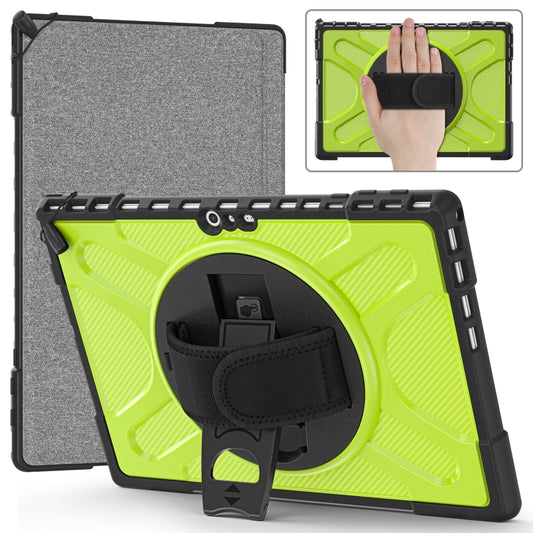 For MicroSoft Surface Pro 4 / 5 / 6 / 7 TPU + PC Tablet Case(Yellow Green) - Others by buy2fix | Online Shopping UK | buy2fix