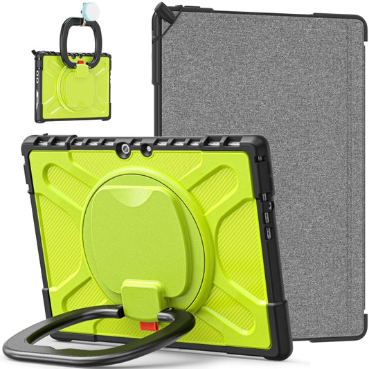 For MicroSoft Surface Pro 8 TPU + PC Tablet Case(Yellow Green) - Others by buy2fix | Online Shopping UK | buy2fix