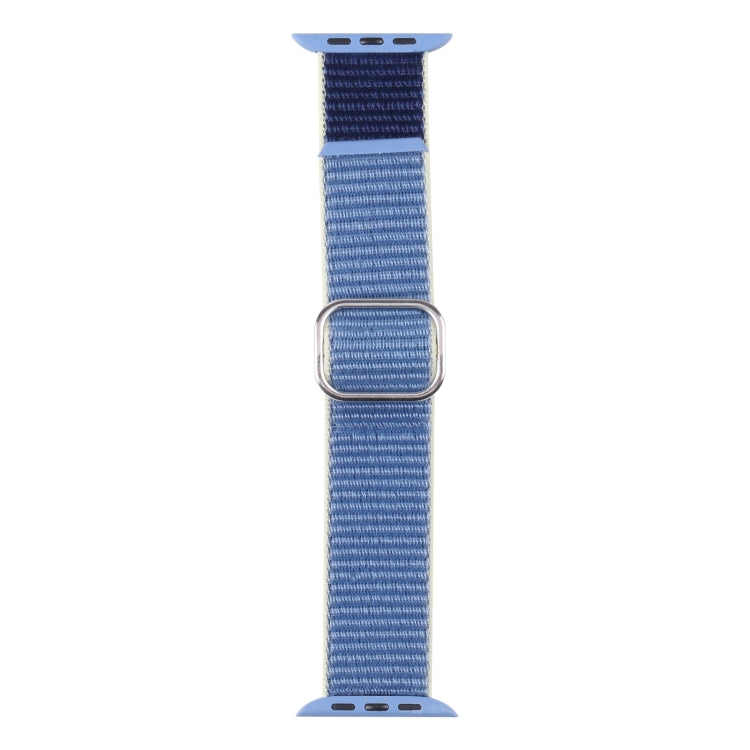 Nylon Watch Band For Apple Watch Ultra 49mm&Watch Ultra 2 49mm / Series 9&8&7 45mm / SE 3&SE 2&6&SE&5&4 44mm / 3&2&1 42mm(Milk White) - Watch Bands by buy2fix | Online Shopping UK | buy2fix