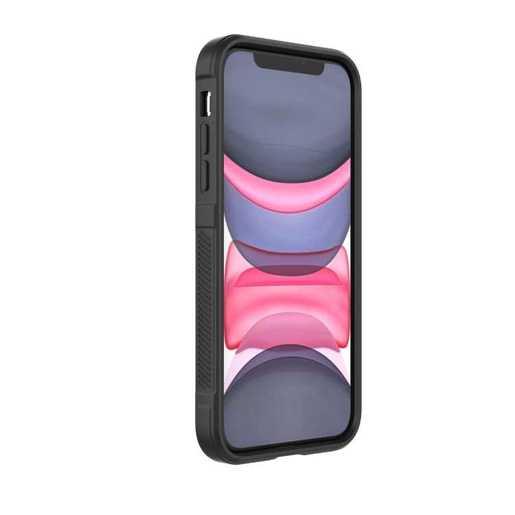 For iPhone 11 Magic Shield TPU + Flannel Phone Case (Grey) - iPhone 11 Cases by buy2fix | Online Shopping UK | buy2fix