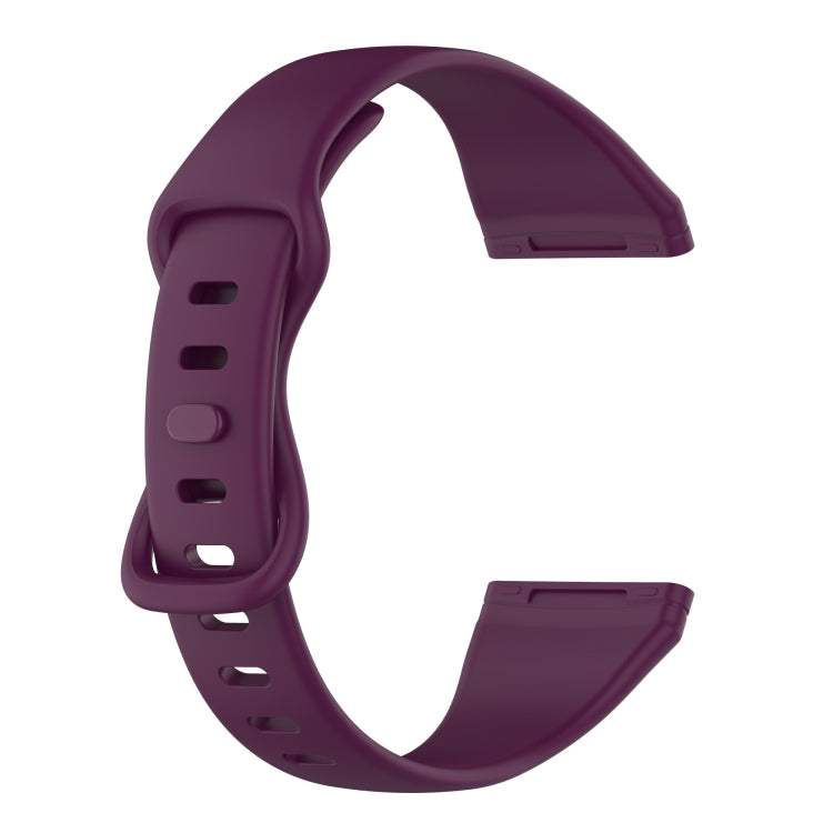 For Fitbit Versa 4 / Versa 3 / Sense Universal TPU Watch Band, Size:L(Dark Purple) - Watch Bands by buy2fix | Online Shopping UK | buy2fix