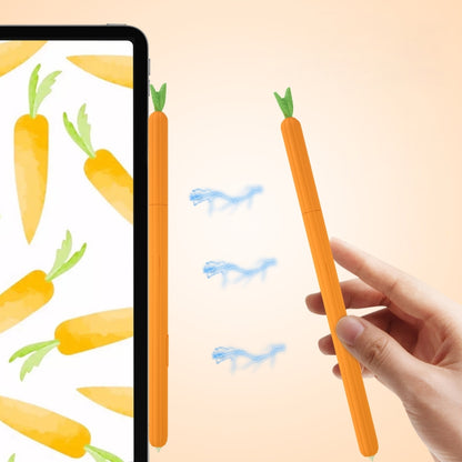 Fruit and Vegetable Shape Stylus Silicone Protective Case For Samsung Galaxy Tab S6(Avocado) - Pencil Accessories by buy2fix | Online Shopping UK | buy2fix