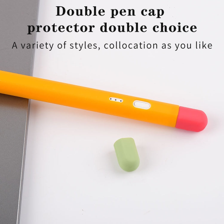 Contrasting Color Series Silicone Protective Pen Case For Yibosi 6(Sky Blue) - Pencil Accessories by buy2fix | Online Shopping UK | buy2fix