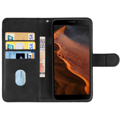 For Doogee S61/S61 Pro Leather Phone Case(Black) - Doogee Cases by buy2fix | Online Shopping UK | buy2fix