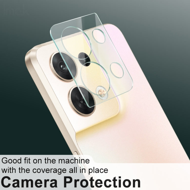 For OPPO Reno8 5G imak Integrated Rear Camera Lens Tempered Glass Film - For OPPO by imak | Online Shopping UK | buy2fix