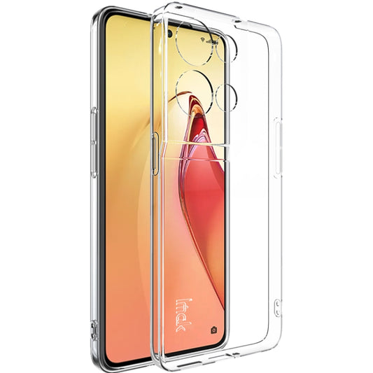For OPPO Reno8 Pro+ 5G Global IMAK UX-10 Series Shockproof TPU Phone Case(Transparent) - OPPO Cases by imak | Online Shopping UK | buy2fix