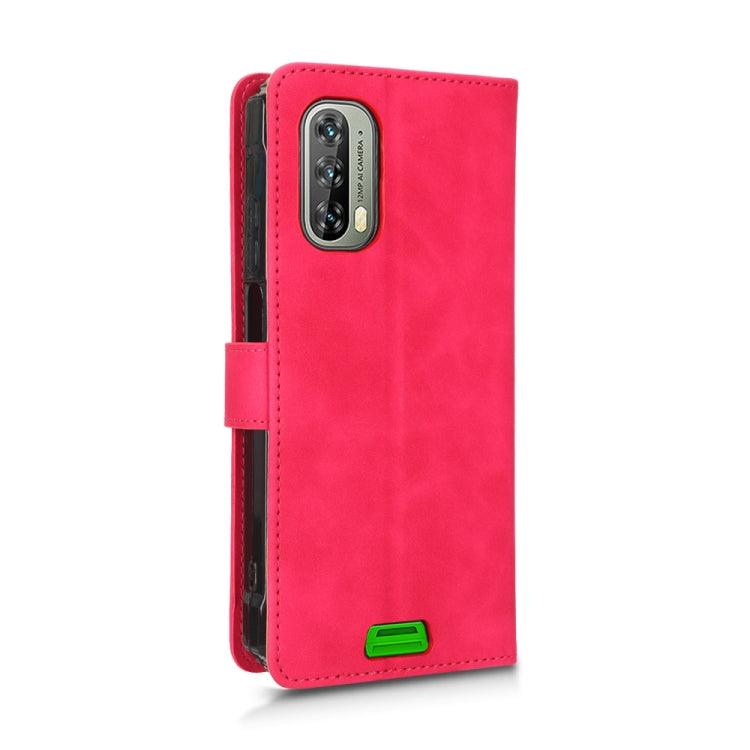 For Blackview BV7100 Skin Feel Magnetic Flip Leather Phone Case(Rose Red) - More Brand by buy2fix | Online Shopping UK | buy2fix