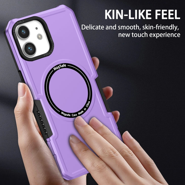 For iPhone 11 MagSafe Shockproof Armor Phone Case(Purple) - iPhone 11 Cases by buy2fix | Online Shopping UK | buy2fix