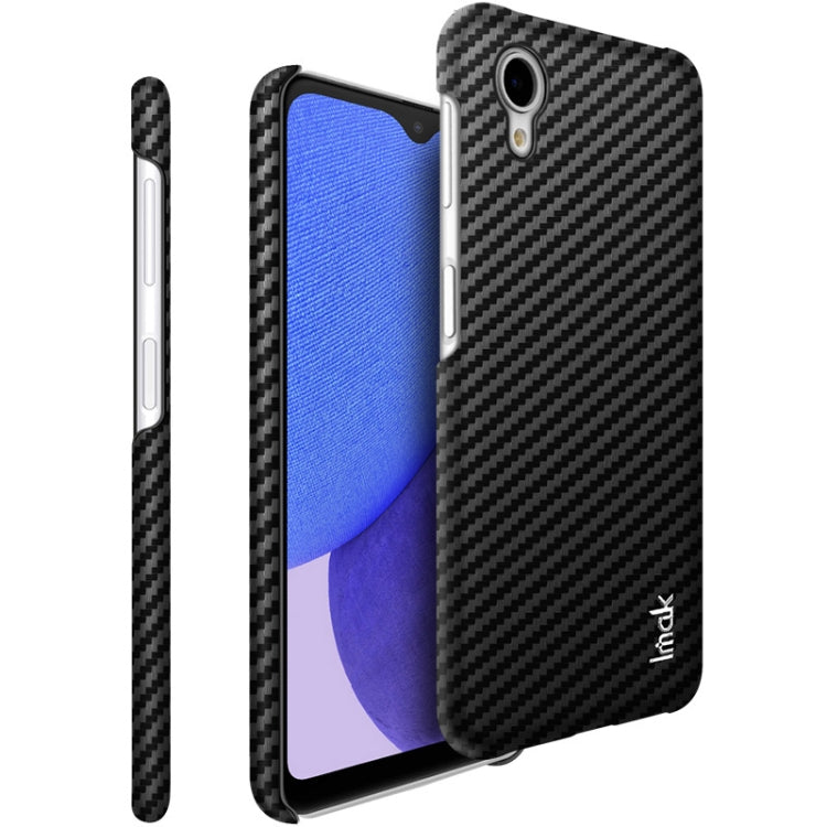 For Samsung Galaxy A23E imak Ruiyi Series Carbon Fiber PU + PC Phone Case - Galaxy Phone Cases by imak | Online Shopping UK | buy2fix