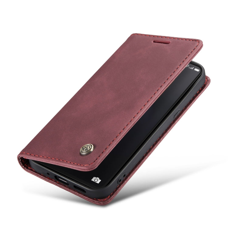 For OPPO Reno8 Pro 5G Global CaseMe 013 Multifunctional Horizontal Flip Leather Phone Case(Wine Red) - OPPO Cases by CaseMe | Online Shopping UK | buy2fix