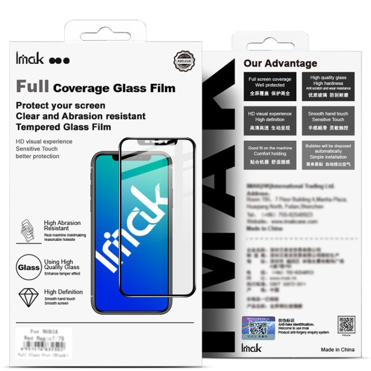 For Xiaomi Poco M5 4G Global imak 9H Surface Hardness Full Screen Tempered Glass Film Pro+ Series -  by imak | Online Shopping UK | buy2fix