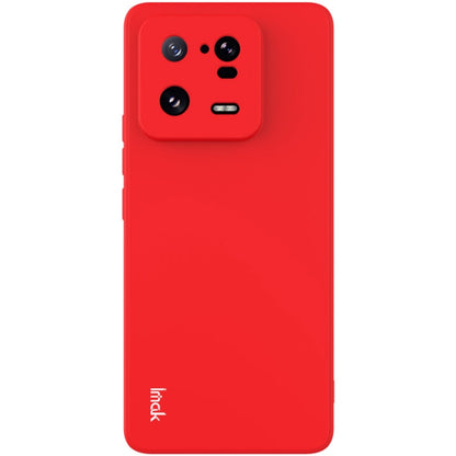 For Xiaomi 13 Pro 5G IMAK UC-4 Series Straight Edge TPU Soft Phone Case(Red) - 13 Pro Cases by imak | Online Shopping UK | buy2fix