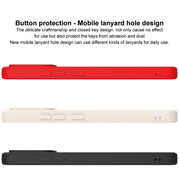 For Xiaomi 13 Pro 5G IMAK UC-4 Series Straight Edge TPU Soft Phone Case(White) - 13 Pro Cases by imak | Online Shopping UK | buy2fix