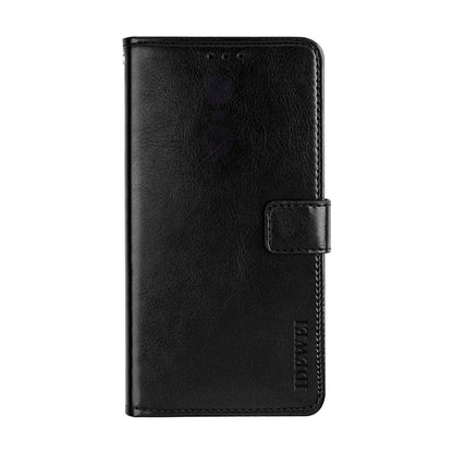 For Blackview A60 idewei Crazy Horse Texture Horizontal Flip Leather Case with Holder & Card Slots & Wallet(Black) - More Brand by idewei | Online Shopping UK | buy2fix