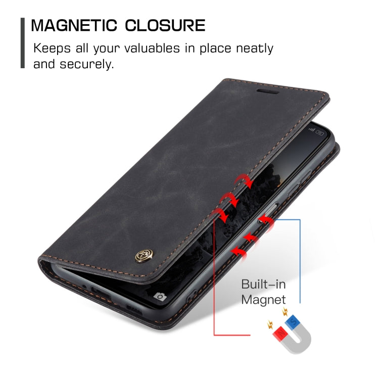 For OPPO Reno8 T 5G CaseMe 013 Multifunctional Horizontal Flip Leather Phone Case(Black) - OPPO Cases by CaseMe | Online Shopping UK | buy2fix