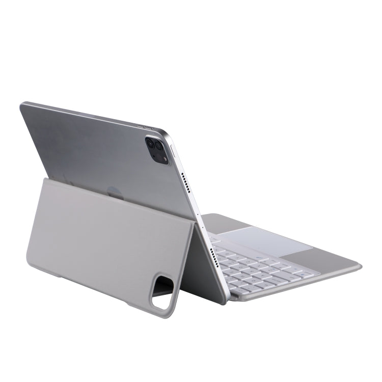 X3125-6 Integrated Thin Magnetic Bluetooth Keyboard Case For iPad Air 2022 / Air 2020 10.9 / Pro 11 2018 / 2020 / 2021 / 2022 (Grey) - Universal by buy2fix | Online Shopping UK | buy2fix