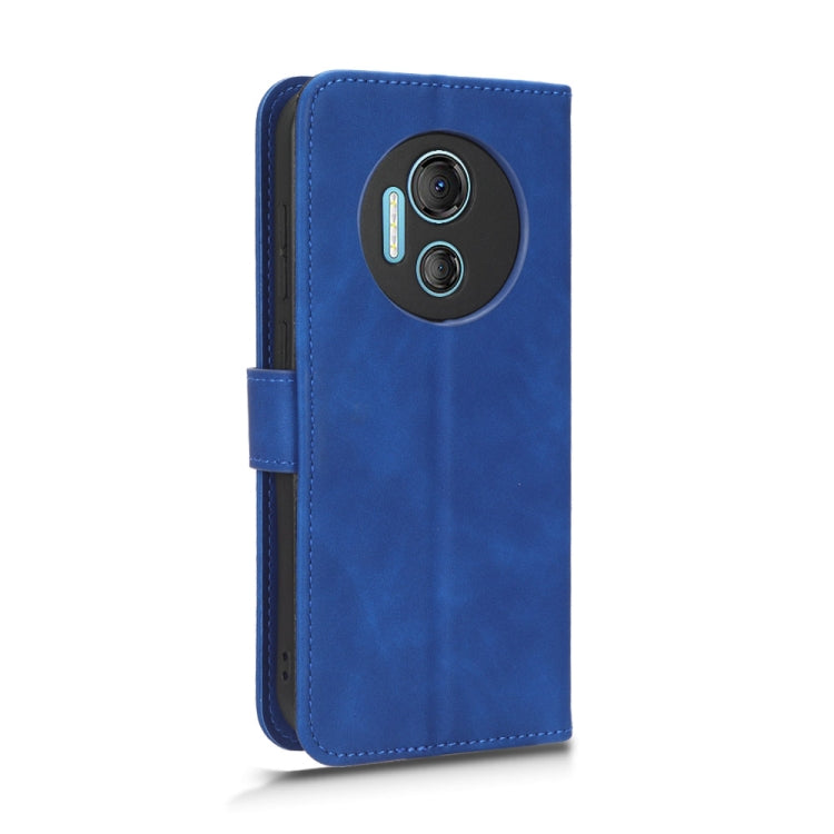 For Doogee X97 / X97 Pro Skin Feel Magnetic Flip Leather Phone Case(Blue) - Doogee Cases by buy2fix | Online Shopping UK | buy2fix