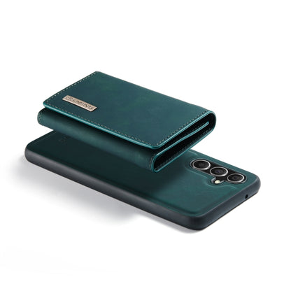 For Samsung Galaxy A54 5G DG.MING M1 Series 3-Fold Multi Card Wallet + Magnetic Phone Case(Green) - Galaxy Phone Cases by DG.MING | Online Shopping UK | buy2fix