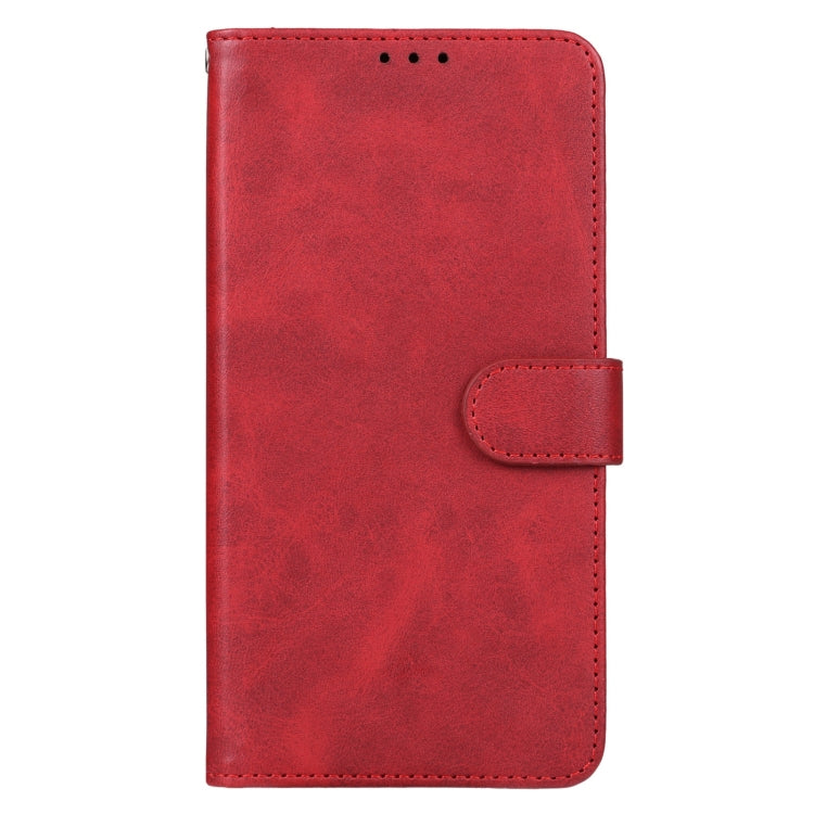 For Honor X6a Leather Phone Case(Red) - Honor Cases by buy2fix | Online Shopping UK | buy2fix