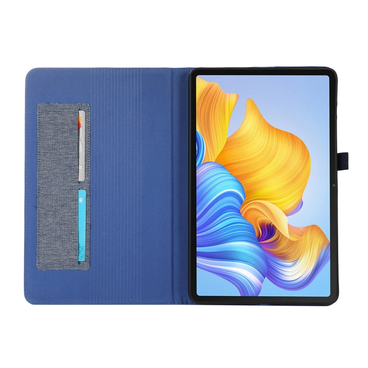 For Huawei MatePad Air 2024 Fabric Leather Tablet Case(Blue) - Huawei by buy2fix | Online Shopping UK | buy2fix