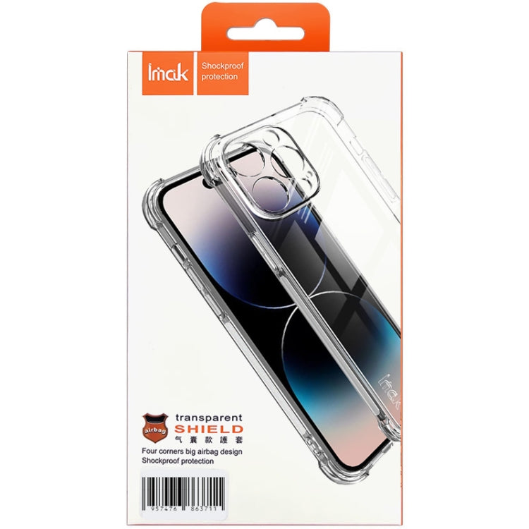 For Xiaomi Redmi K60 Ultra 5G imak Shockproof Airbag TPU Phone Case(Transparent) - Redmi K60 Ultra Cases by imak | Online Shopping UK | buy2fix