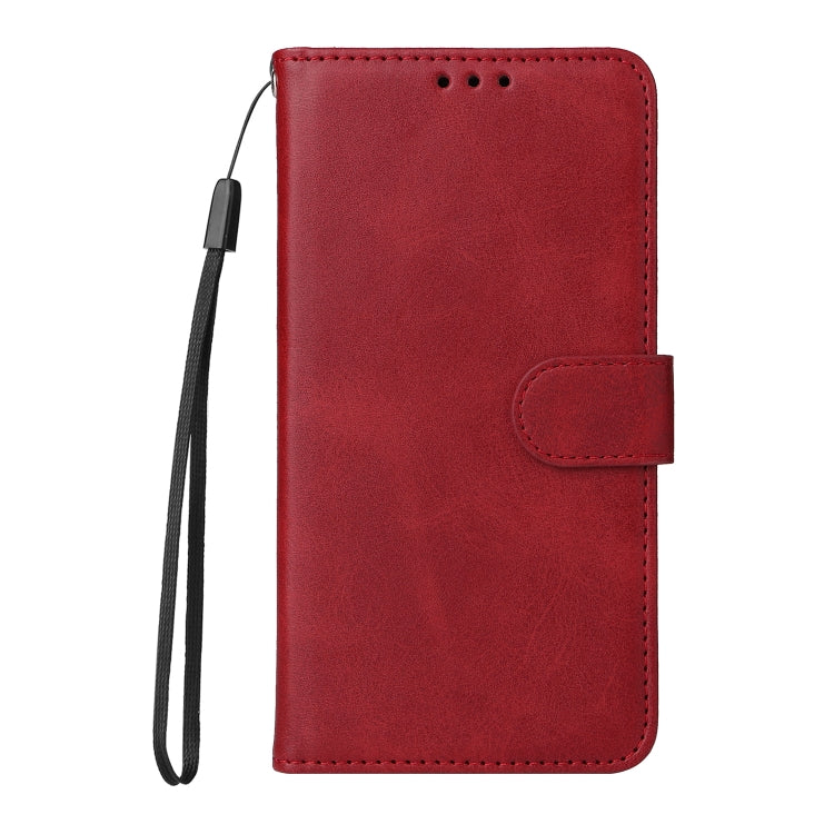 For Xiaomi Redmi K70 / K70 Pro Classic Calf Texture Flip Leather Phone Case(Red) - K70 Pro Cases by buy2fix | Online Shopping UK | buy2fix