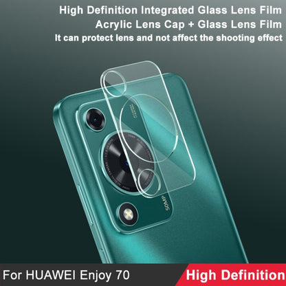 For Huawei Enjoy 70 imak Integrated Rear Camera Lens Tempered Glass Film - For Huawei by imak | Online Shopping UK | buy2fix